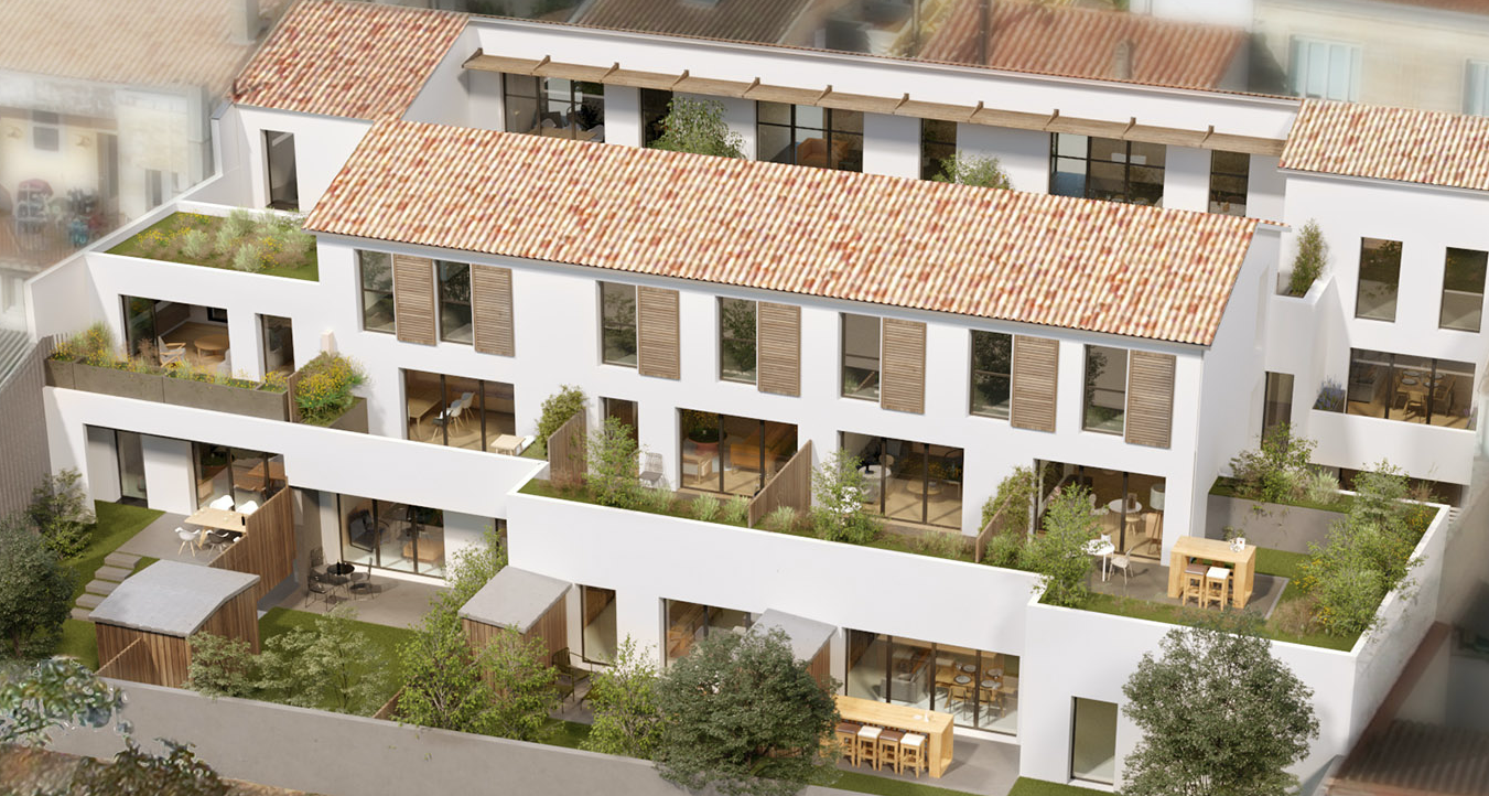 TALENCE ROUSTAING ST Genès – Places de parking en sous-sol d’une résidence – Programme neuf