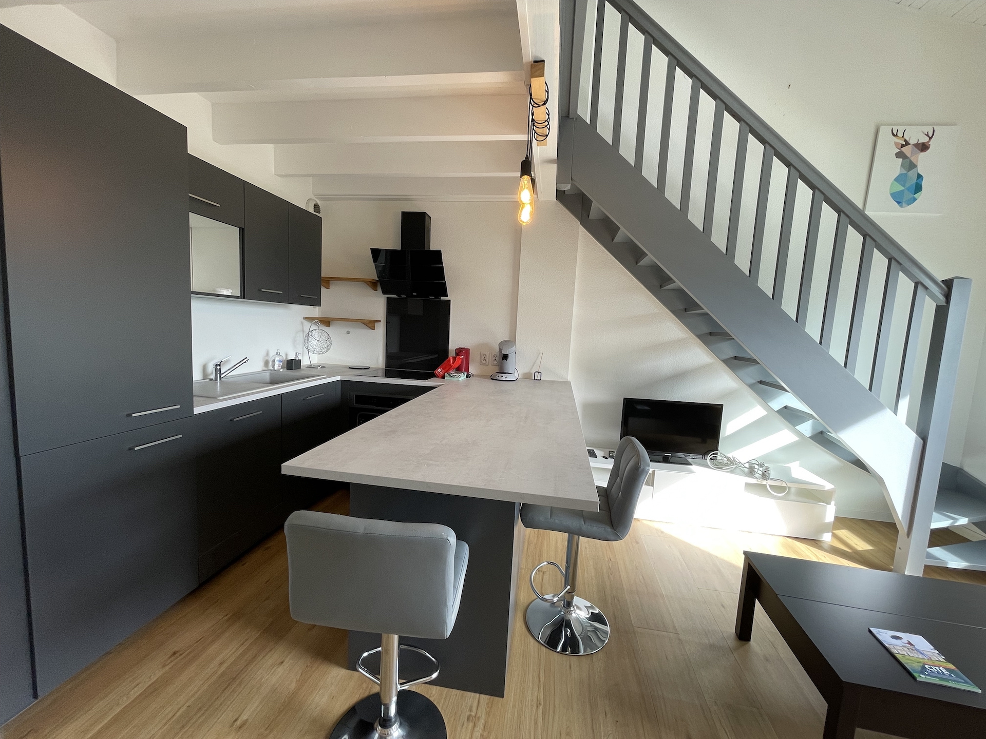 Talence – Roustaing – Joli T2 en Duplex Meublé