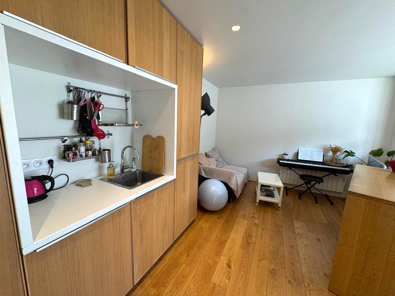 STUDIO 27 M2 BORDEAUX – ST SEURIN FONDAUDEGE – CHARMANT T1 MEUBLÉ