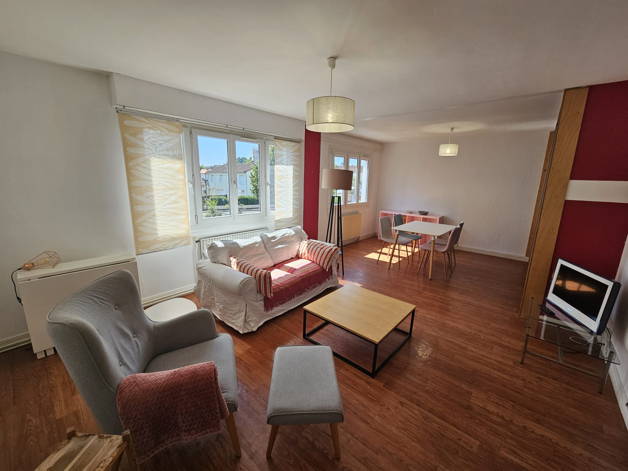 Talence – Barrière de Toulouse – Charmant T4 meublé