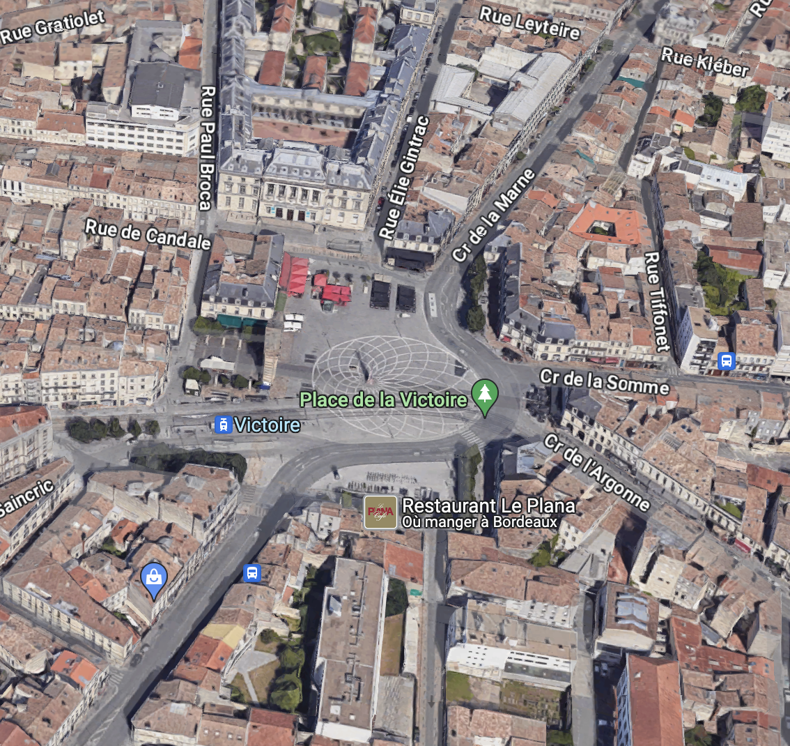 Bordeaux – Victoire – place de parking à louer