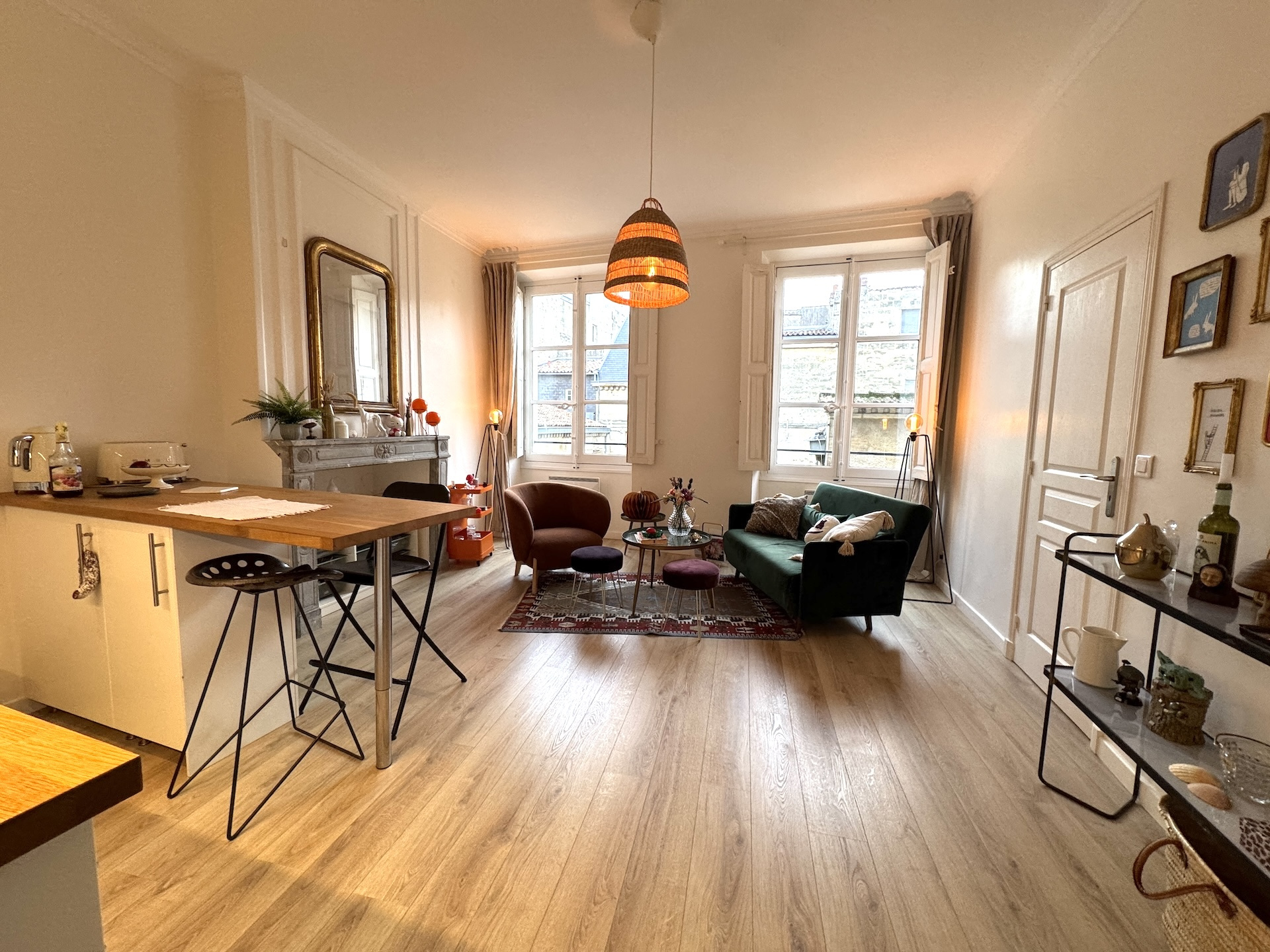 Bordeaux – Quartier St Pierre- Très beau T3 de 51 m2