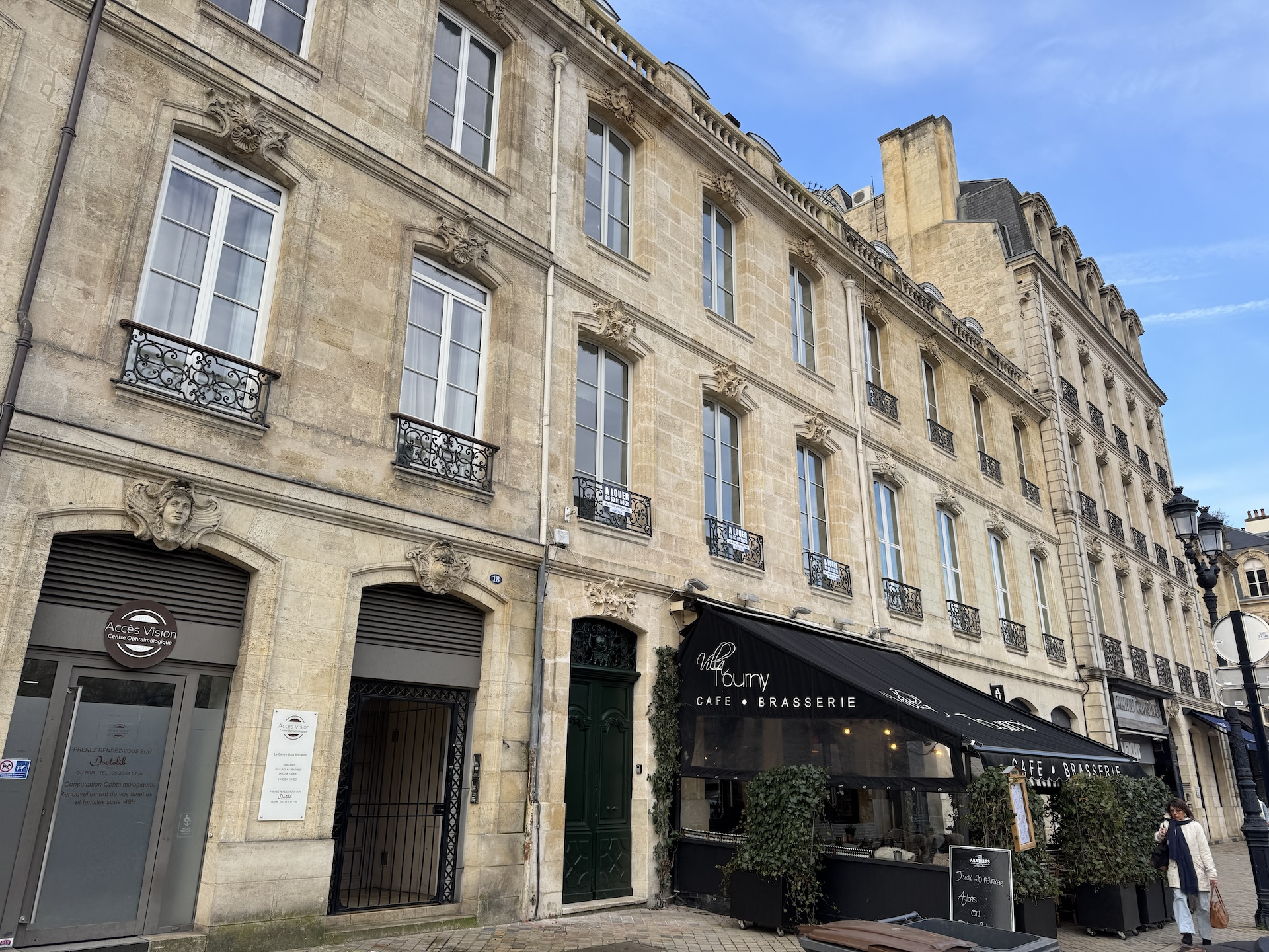 Bordeaux – Tourny – Bureaux Prestige de 130 m2
