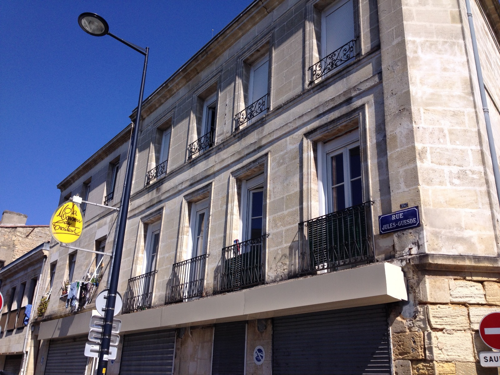 Bordeaux – Capucins (Rue Jean de Malet) – Charmant T3 – 1er étage