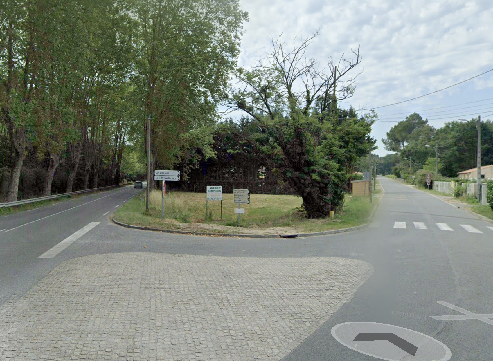 Terrain – Saint-Médard-d&rsquo;Eyrans – 250 m2