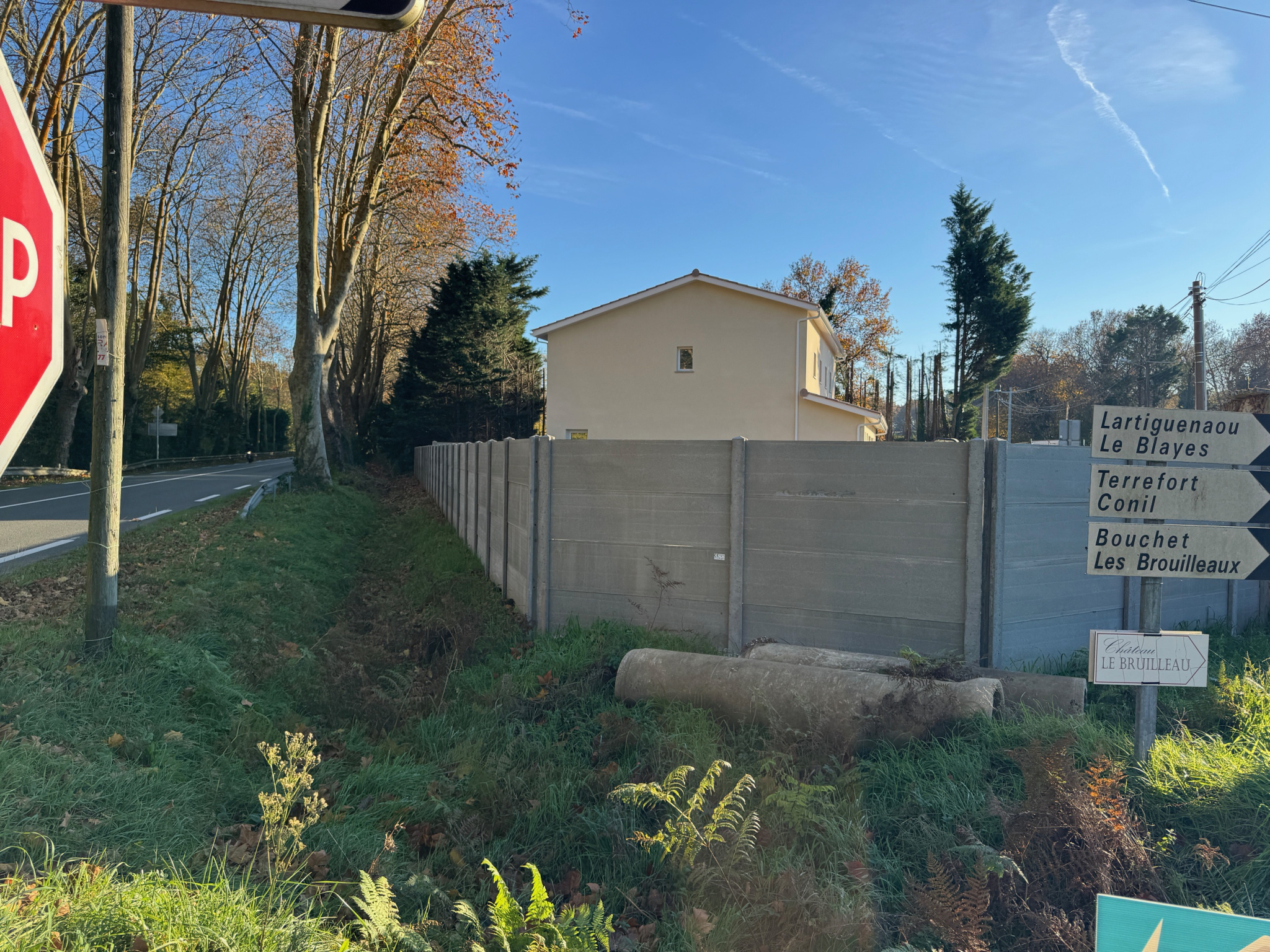Terrain – Saint-Médard-d&rsquo;Eyrans – 250 m2