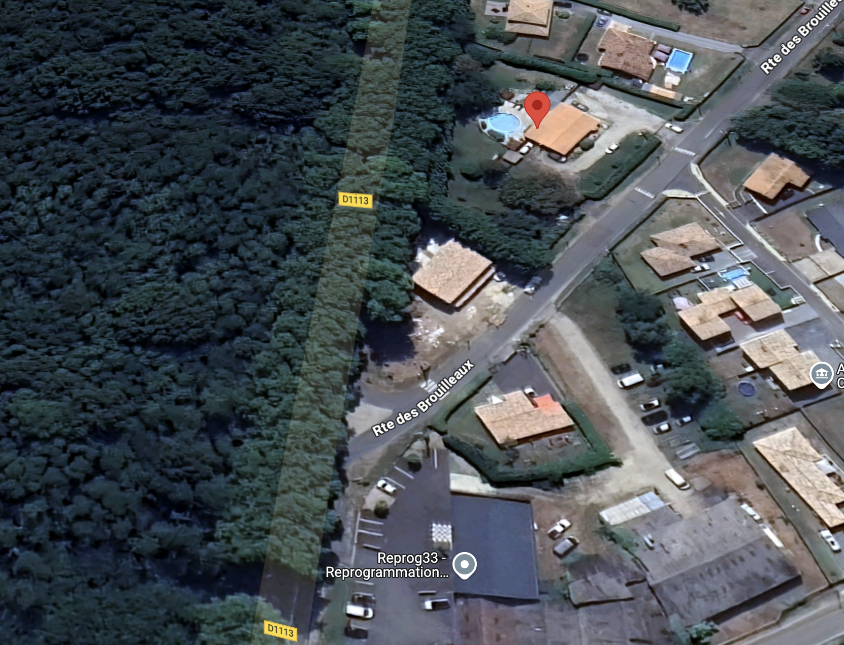 Terrain – Saint-Médard-d&rsquo;Eyrans – 250 m2