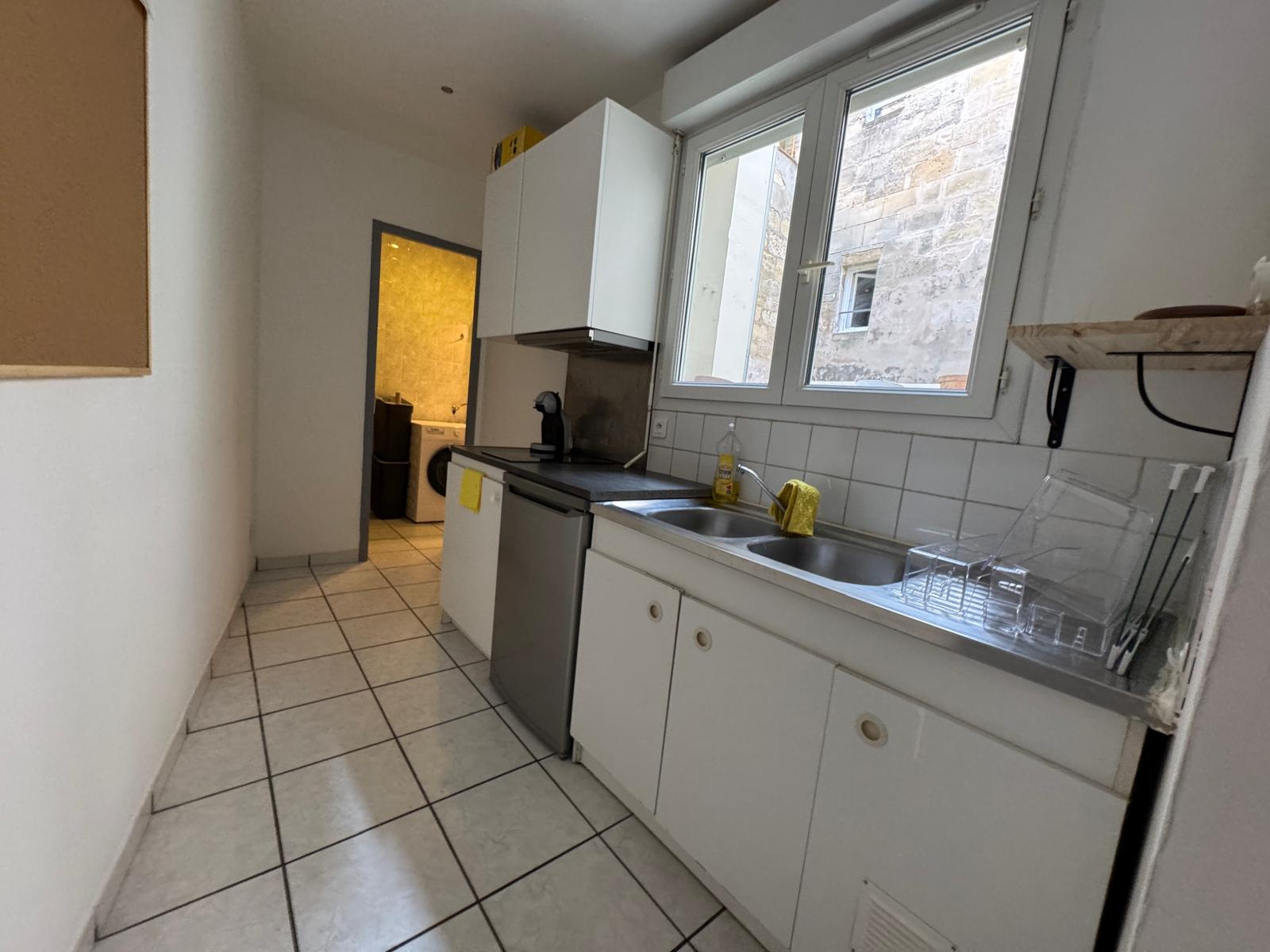 Appartement T1 bis (avec cour) – Bordeaux PEY BERLAND (rue Castelmoron)